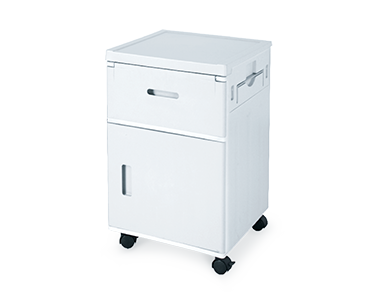 LP100 ABS Bedside Locker (Gray)
