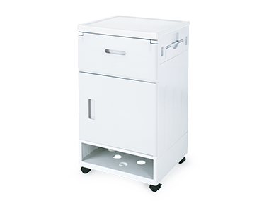 LP110 ABS Bedside Locker (Gray）